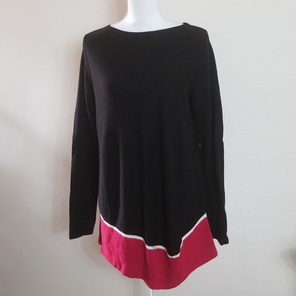 J Jill Long Sleeve Tunic Top